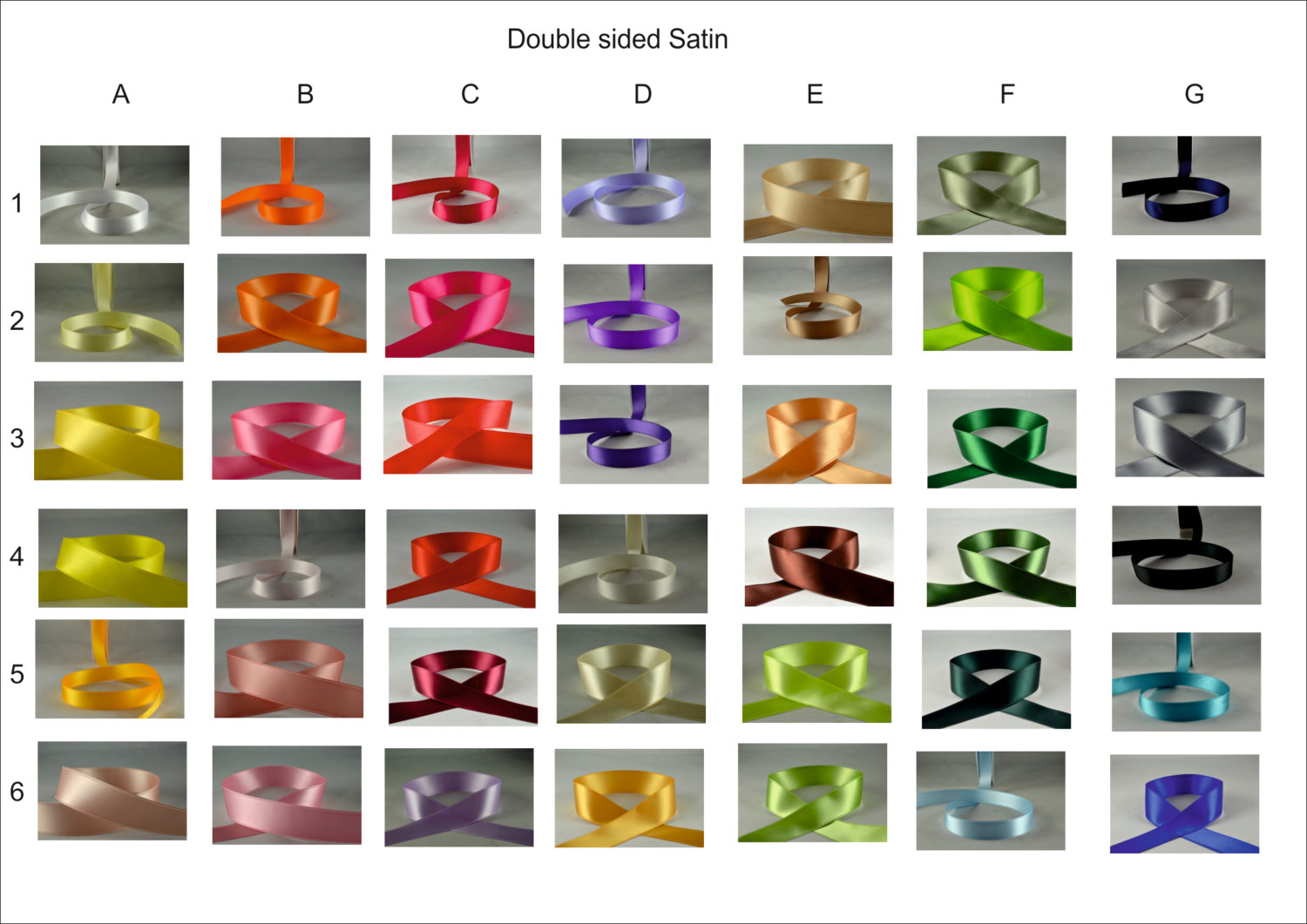 ribbon colours