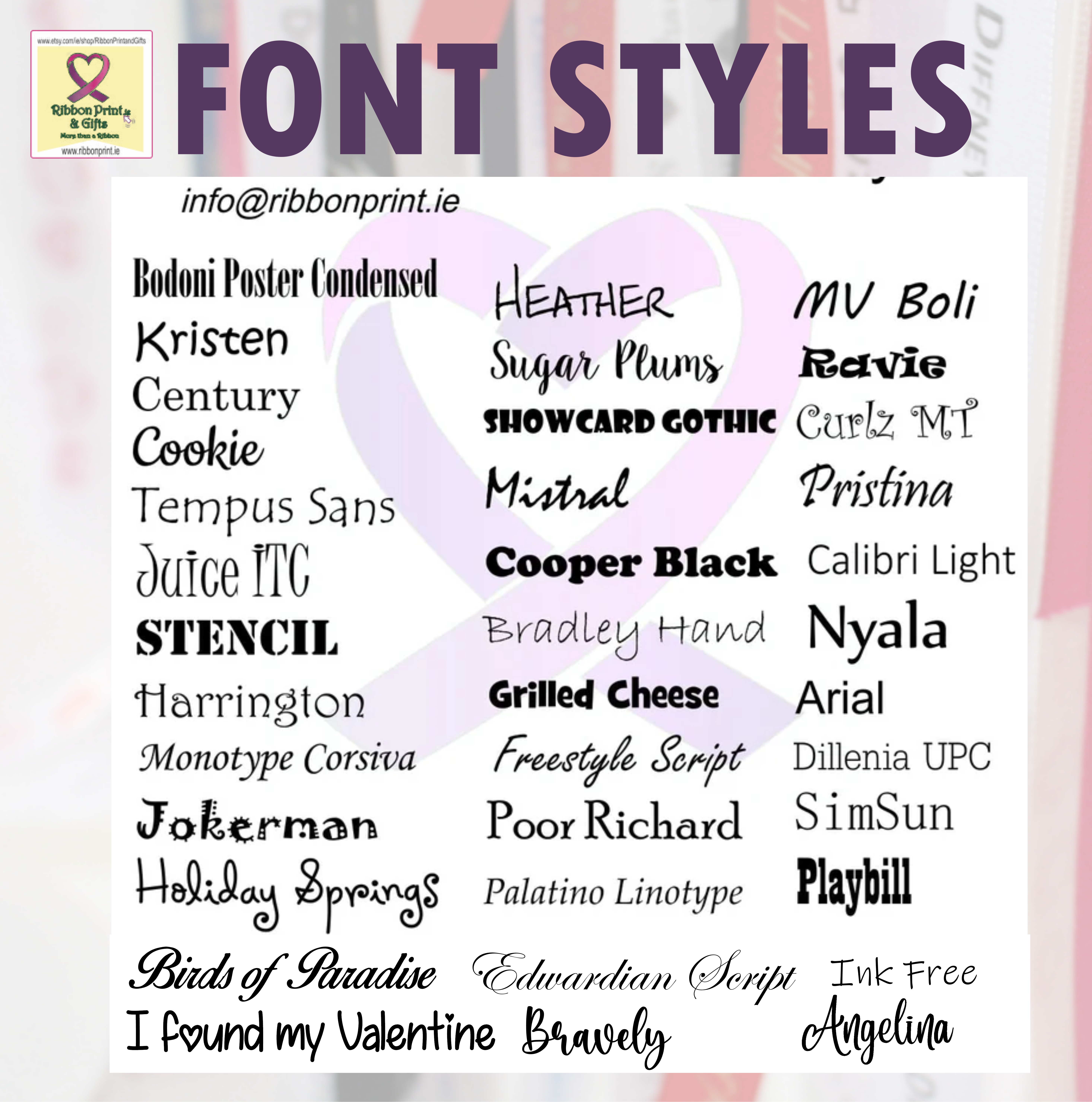Fonts
